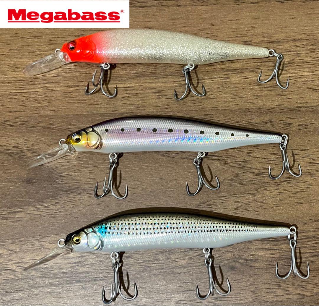 スーパーセール タイムセール 時間 新品・入手困難】メガバス カゲロウ MD 125F 2個セット ルアー・フライ