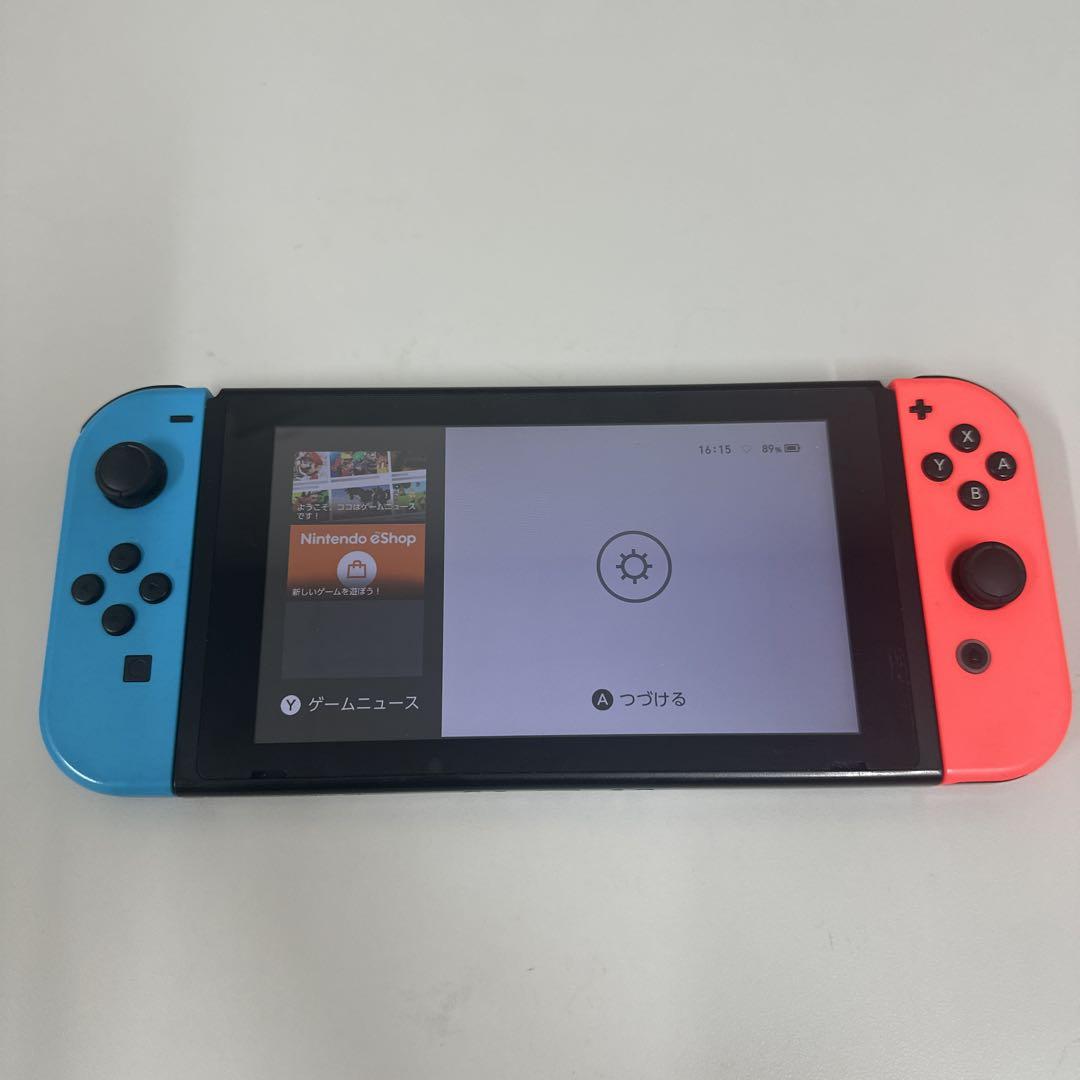 Nintendo Switch 本体 青/赤 　※一部不具合あり