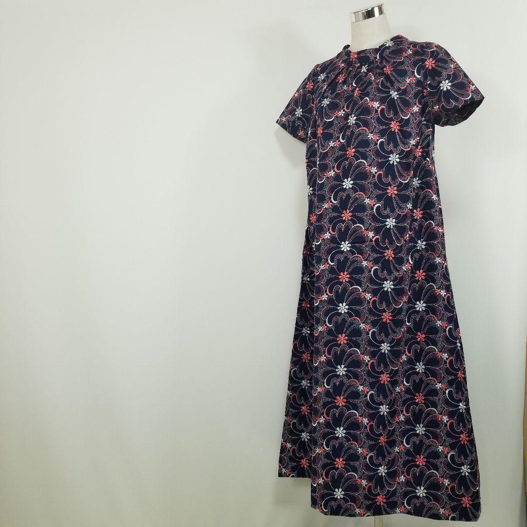 美品 ロングワンピース ワンピース美品 大人気の総柄刺繍ヴィンテージ昭和レトロ花柄ワンピース半袖フルジョ古着女子 美品 ロングワンピース ワンピース美品 大人気の総柄刺繍ヴィンテージ昭和レトロ花柄ワンピース半袖フルジョ古着女子