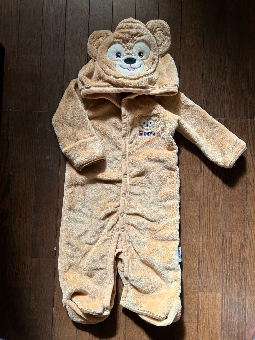 香港ディズニー限定　ダッフィー　ベビー　ロンパース&オーバーオール　セット　2点 Disney - ☆新品☆香港ディズニー☆ダッフィー☆オーバーオールの通販