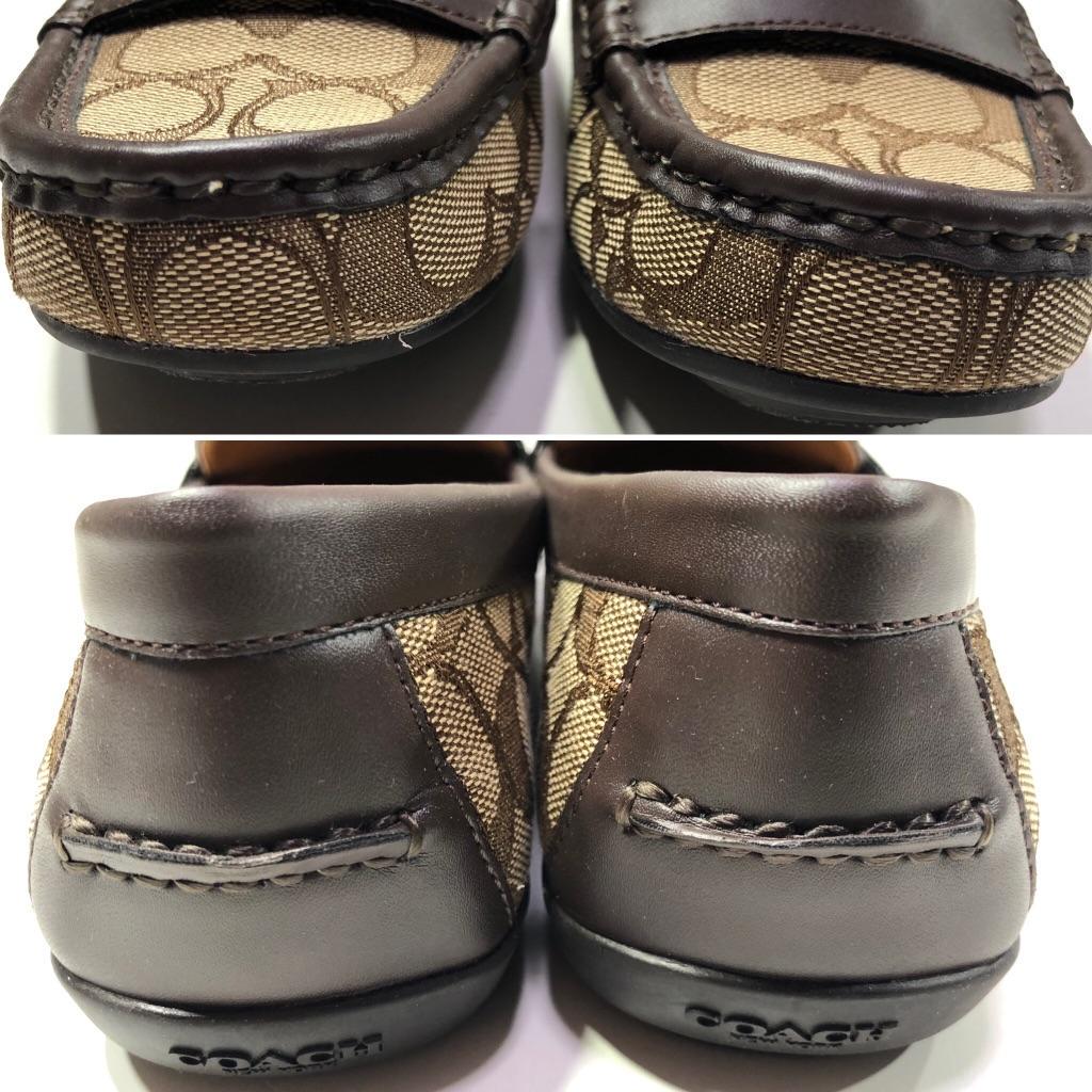 COACH コーチ モノグラム ローファー フラットシューズ 23.5 6.5B - メルカリ COACH コーチ モノグラム ローファー フラットシューズ 23.5 6.5B - メルカリ