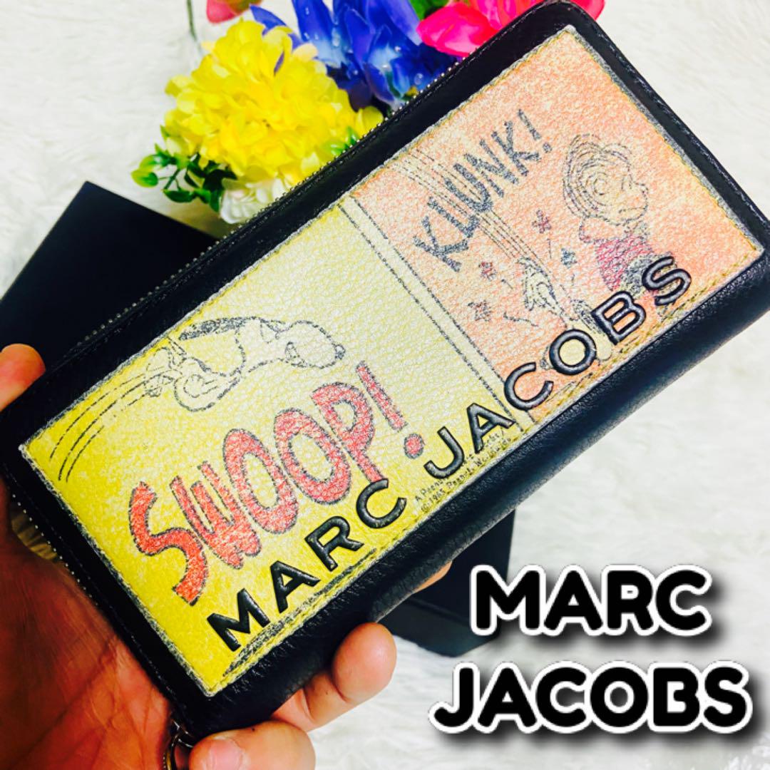 本革✨MARCJACOBS✨マークジェイコブス ✨スヌーピー✨財布✨レザー✨