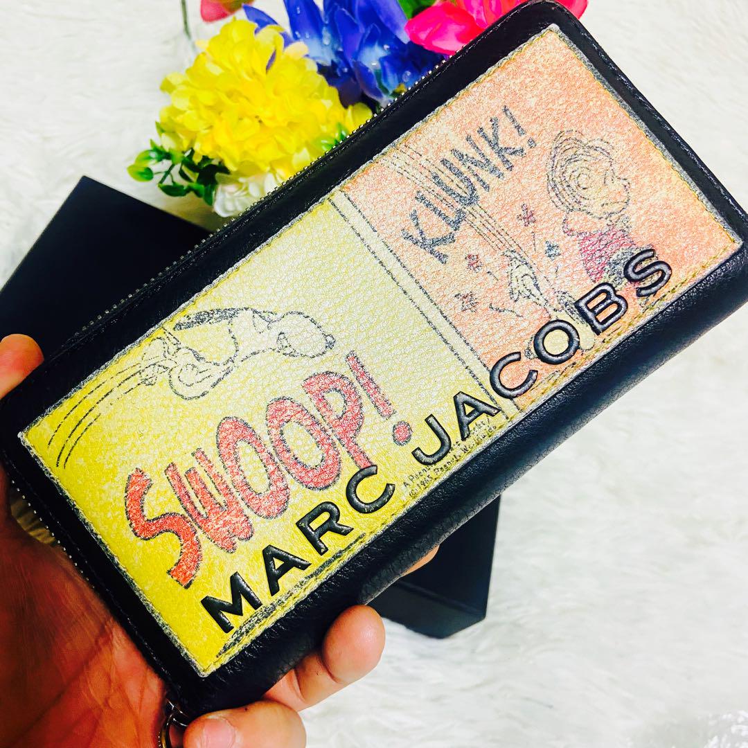 本革✨MARCJACOBS✨マークジェイコブス ✨スヌーピー✨財布✨レザー✨