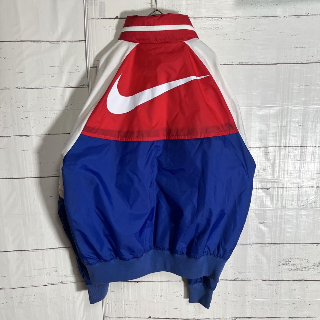 Nike ナイキ ナイロンジャケット トリコロール XXL ベイビーわるきゅーれ Nike ナイロンジャケット トリコロール S ベイビーわるきゅーれ
