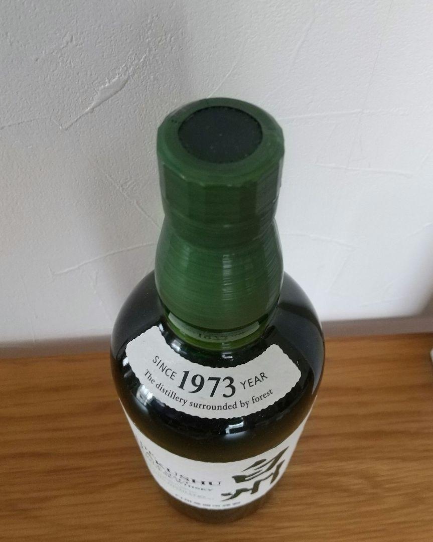 白州 シングルモルト ジャパニーズ ウィスキー 700ml 新品 未開封 箱付