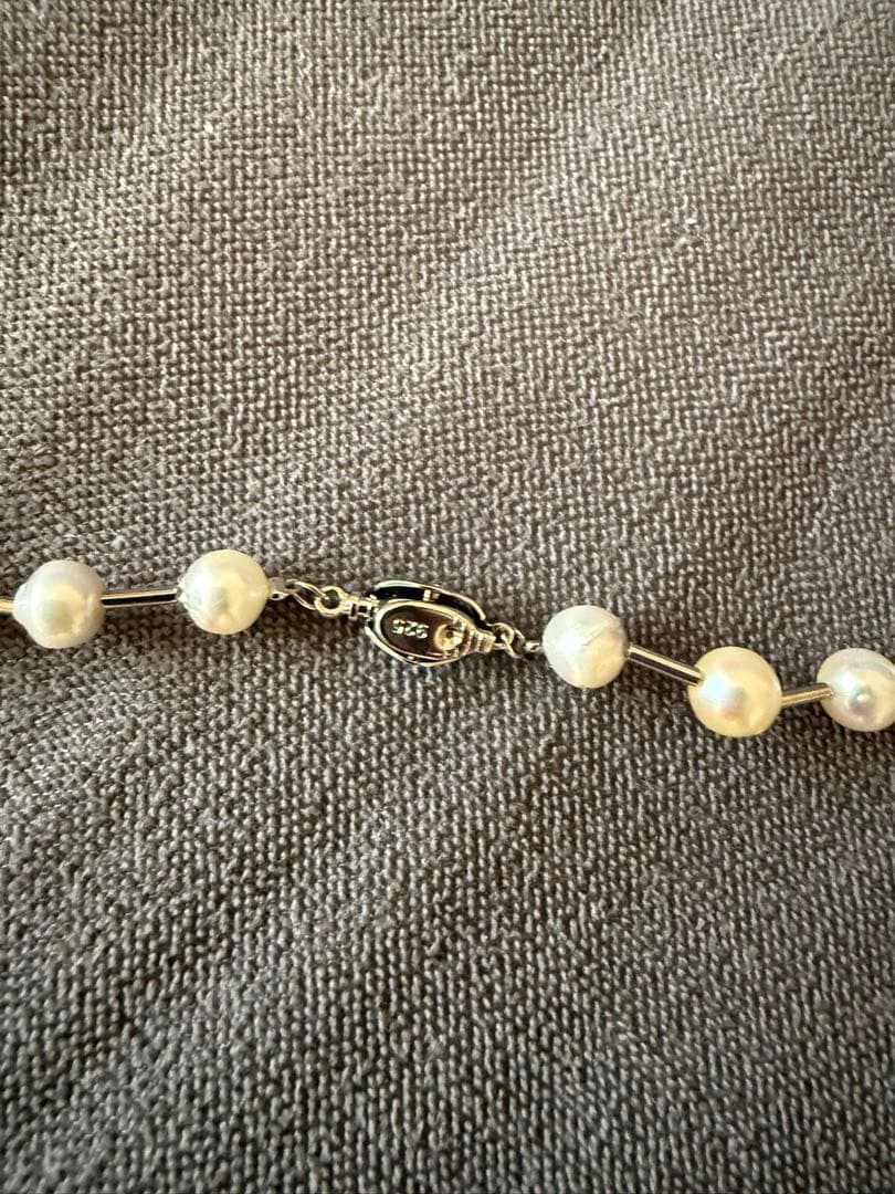 アコヤ パール 二重巻き可能 ネックレス シルバー 925 アコヤ パール 二重巻き可能 ネックレス シルバー 925