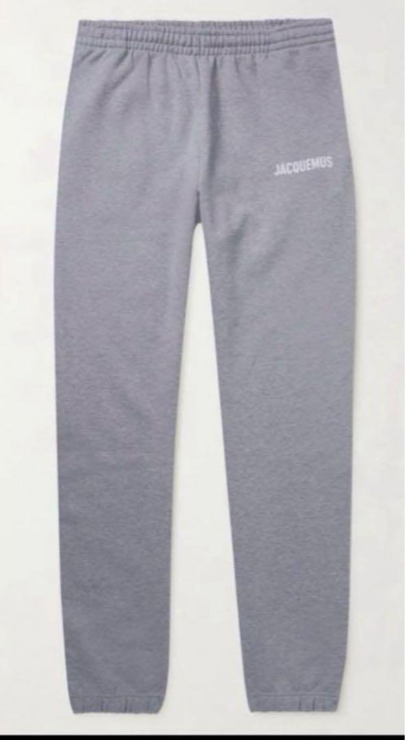 jacquemus LE JOGGING LOGO スウェットパンツ グレー