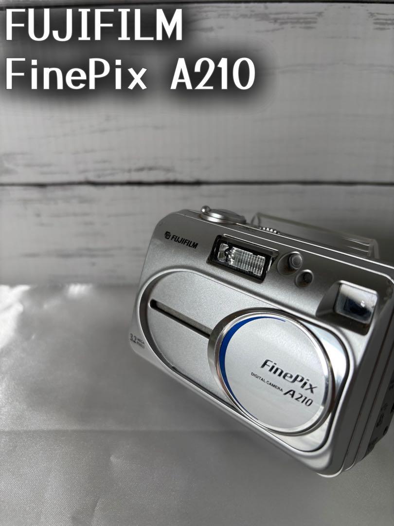 ★美品★ フジフィルム Fujifilm FinePix A210 単3電池使用 現状品 FUJIFILM FinePix A210 フジフィルム 単三電池 - メルカリ