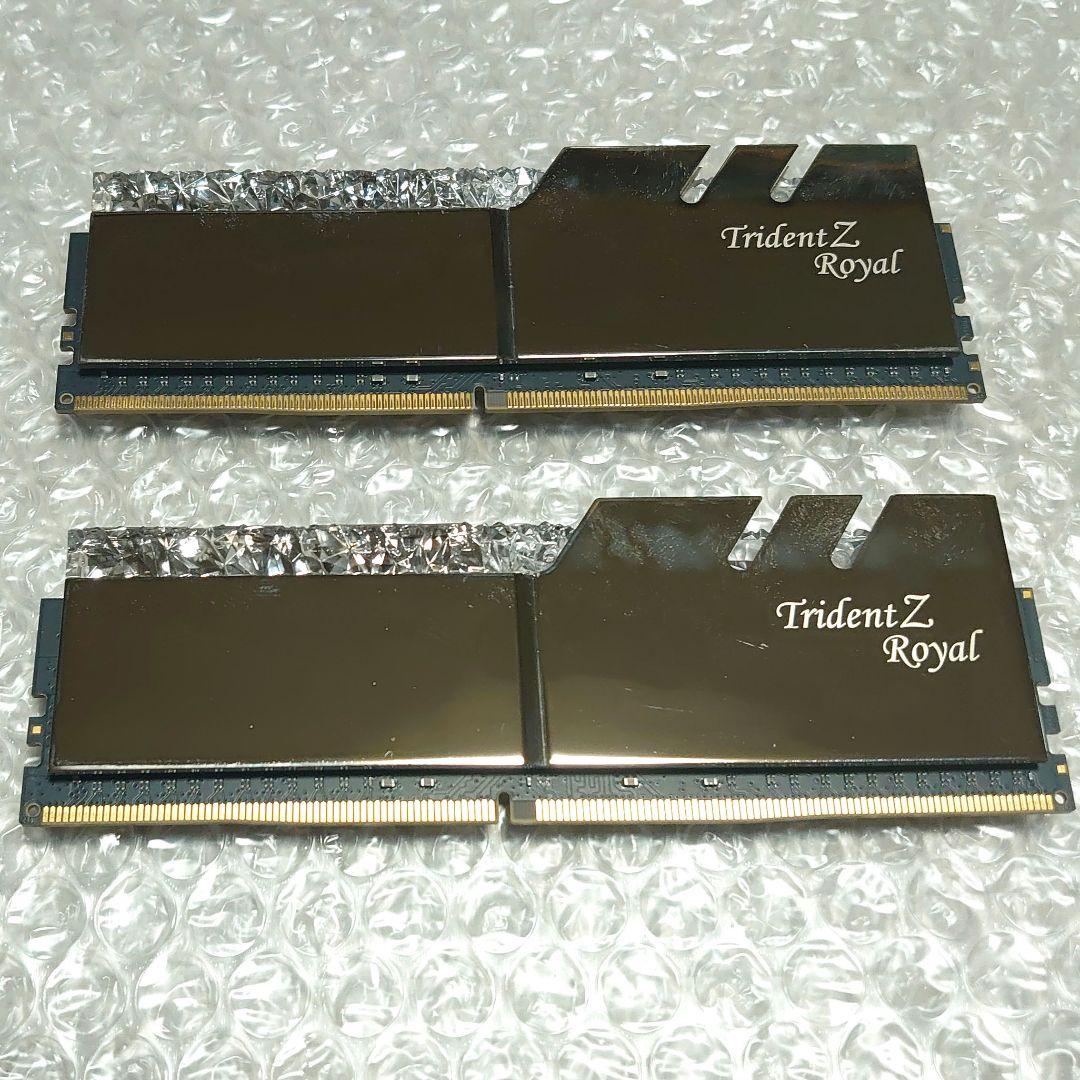 G.Skill製 TridentZ  64GB DDR4-2666
