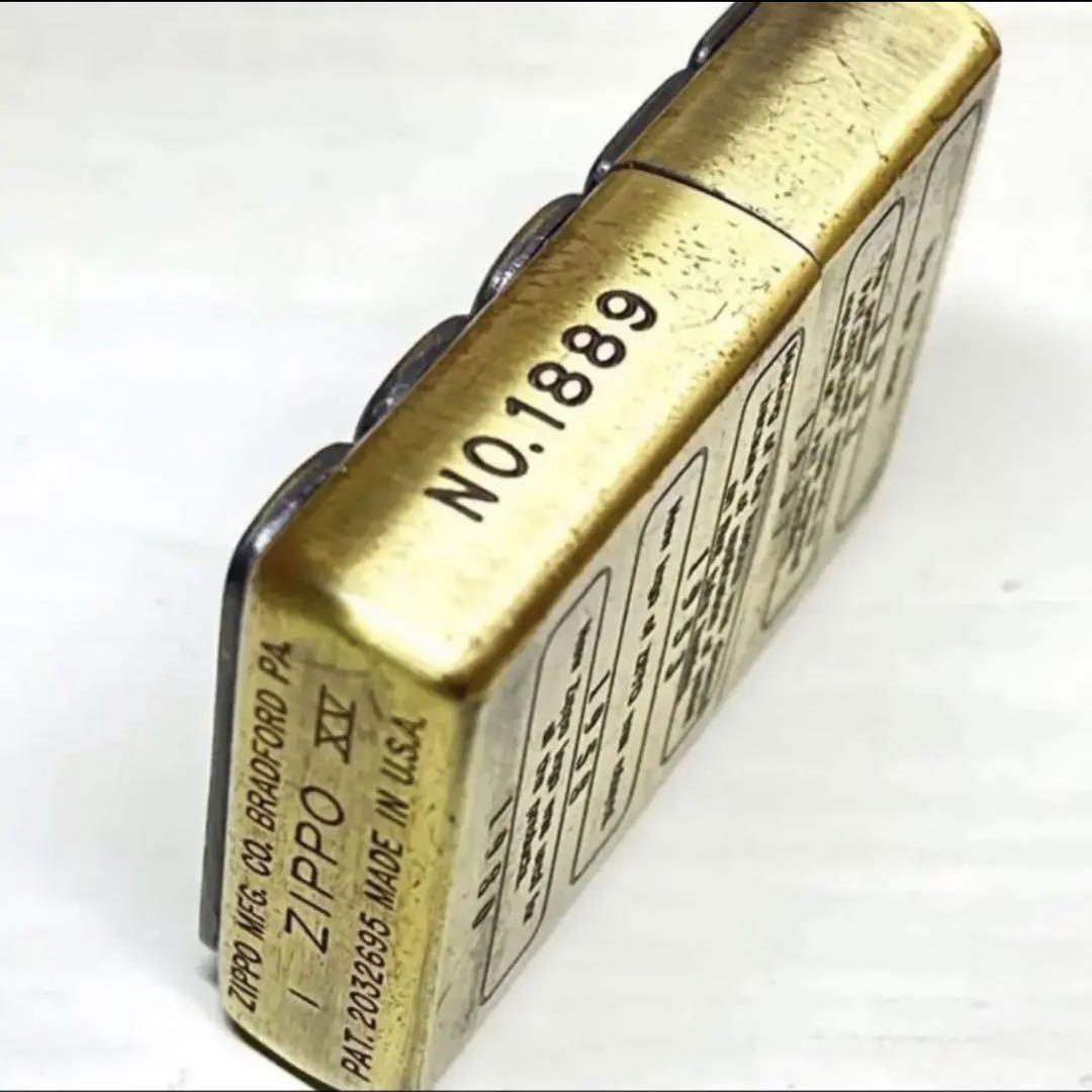 ZIPPO1937年レプリカ 歴代ボトムスタンプ ビンテージ限定品 1999年製