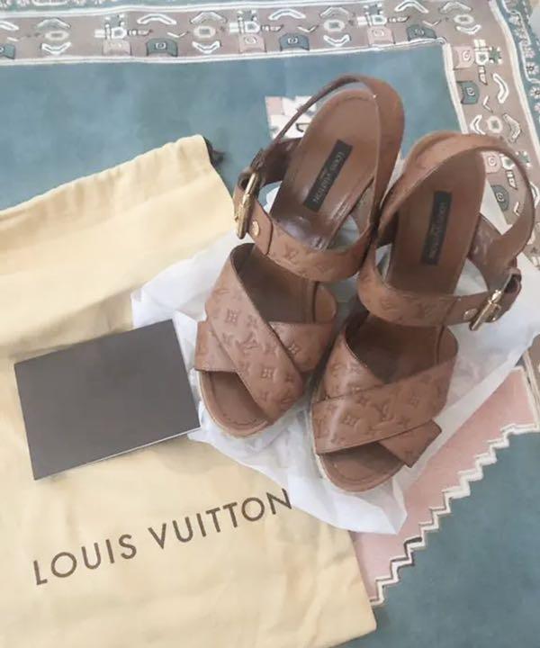 ★お値下げ★ルイヴィトン ウェッジサンダル LouisVuitton ★お値下げ★ルイヴィトン ウェッジサンダル LouisVuitton