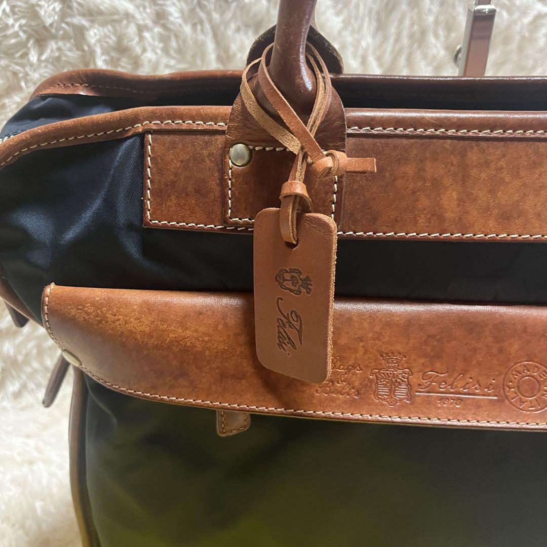 Felisi フェリージ BEAMS 別注 ビジネスバッグ　A4 レザー
