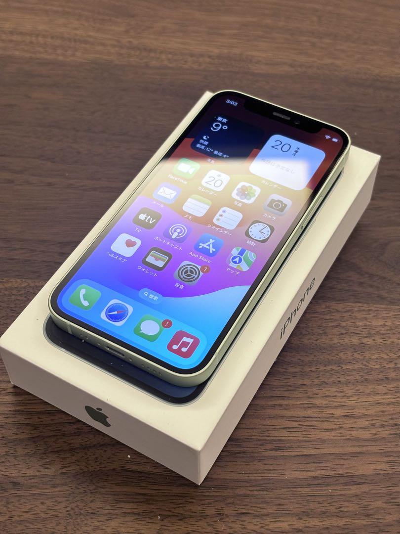 iPhone 12 mini グリーン 128 GB SIMフリー