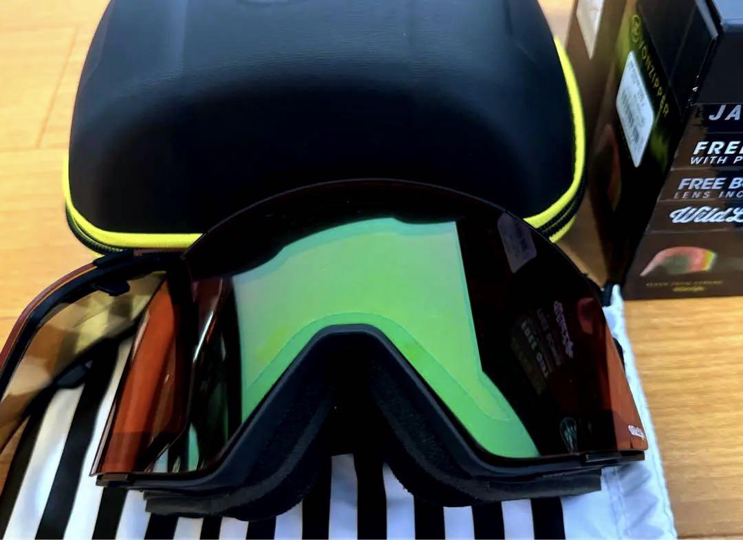 美品　VONZIPPER  ボンジッパー　スキー・スノーボードゴーグル　レンズ付