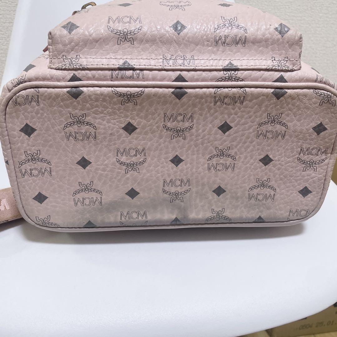 MCM パウダーピンク S 正規品 エムシーエム リュック バックパック