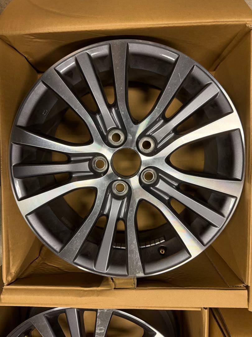 エスティマ ハイブリッド純正ホイールTOYOTA BRIGHTFACE_UK