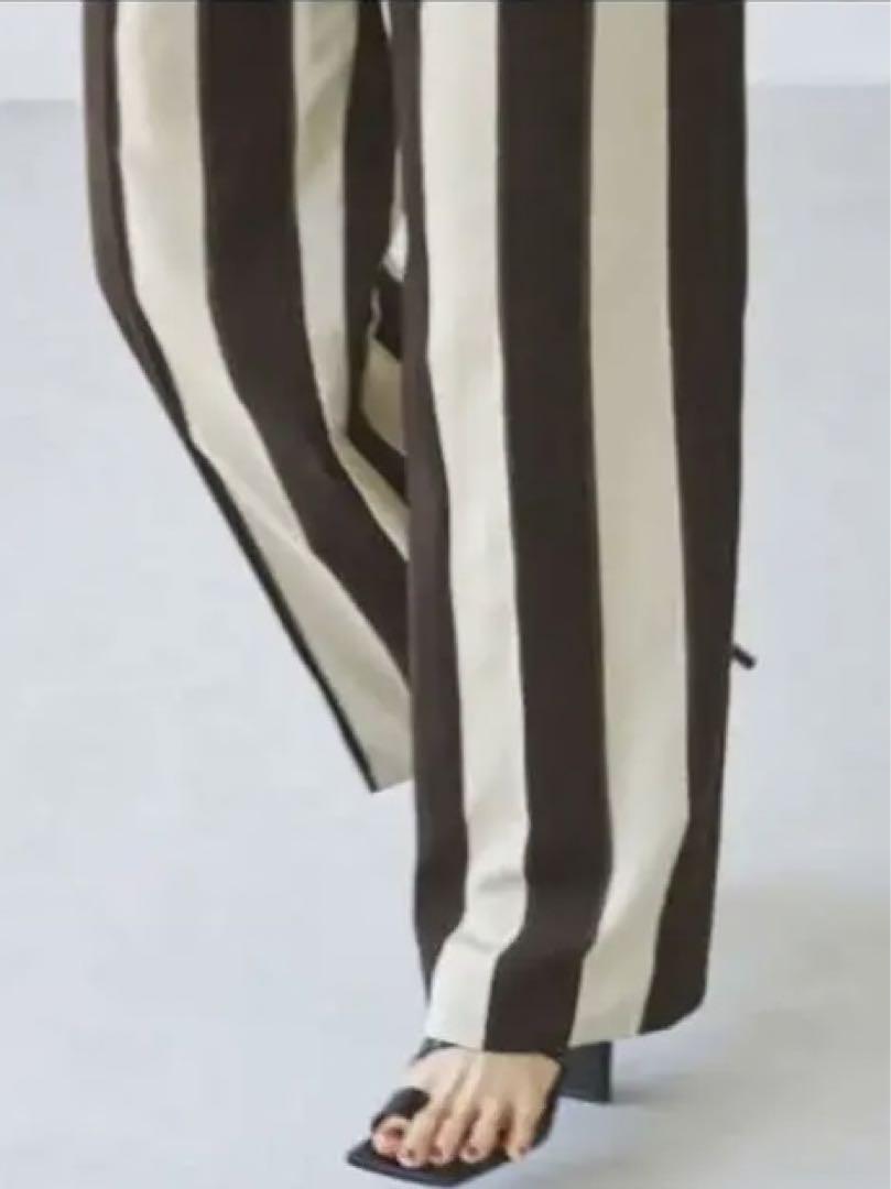 Jacquard Stripe Pants TODAYFUL