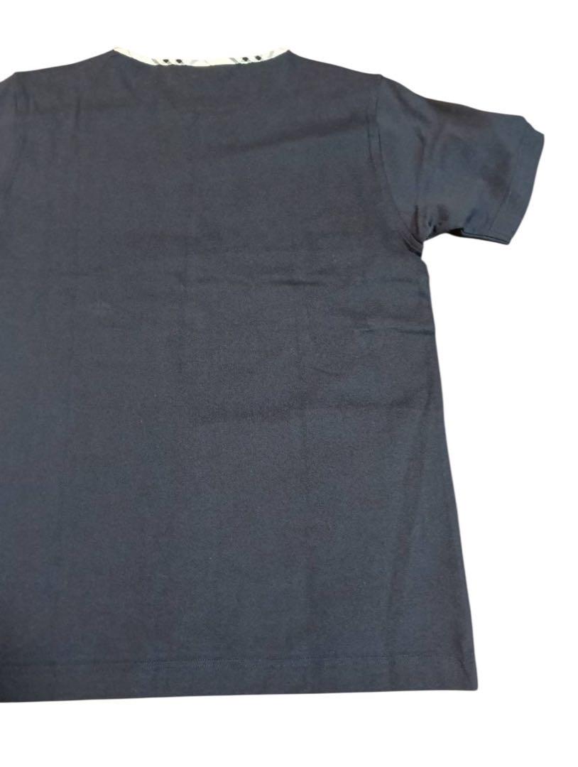 美品』♡Burberry 半袖Tシャツ 黒ブラック - メルカリ