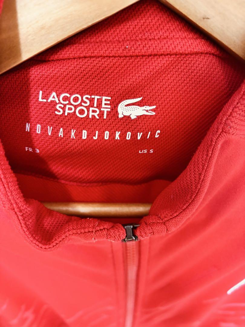 Men's Lacoste Tennis x Novak Djokovic Zip-Up Jacket