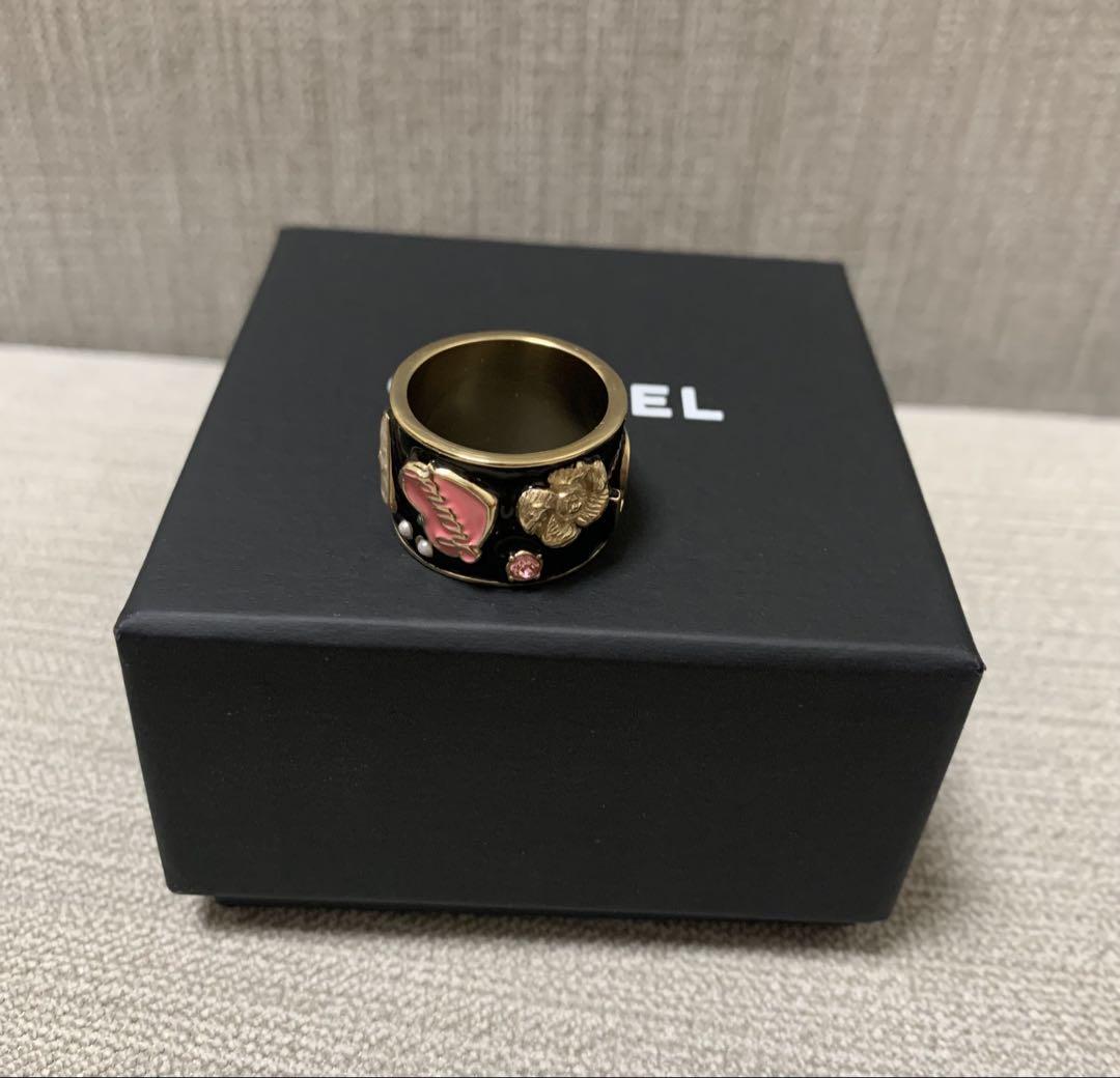 シャネル CHANEL リング 指輪 ココマーク マトラッセ モチーフ