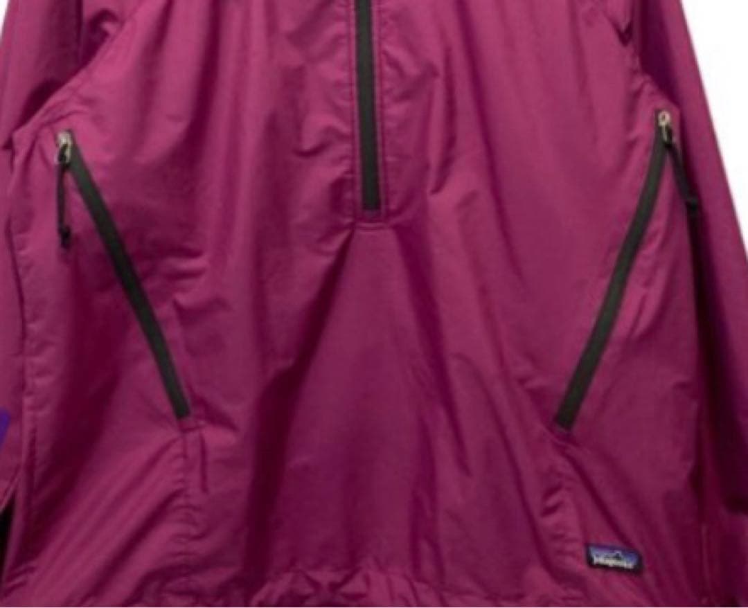 パタゴニア エッセンシェルプルオーバー L グレーパープル 00s patagoniaパタゴニア エッセンシェル プルオーバー ナイロン