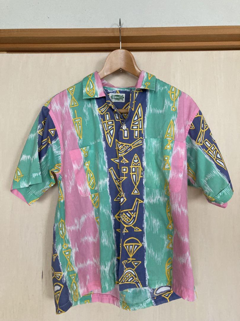 90’s古着 TRENDMASTER アロハシャツ　ハワイアンシャツ