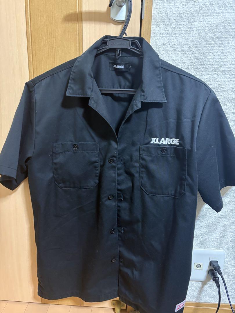 XLARGE ブラック 半袖シャツ