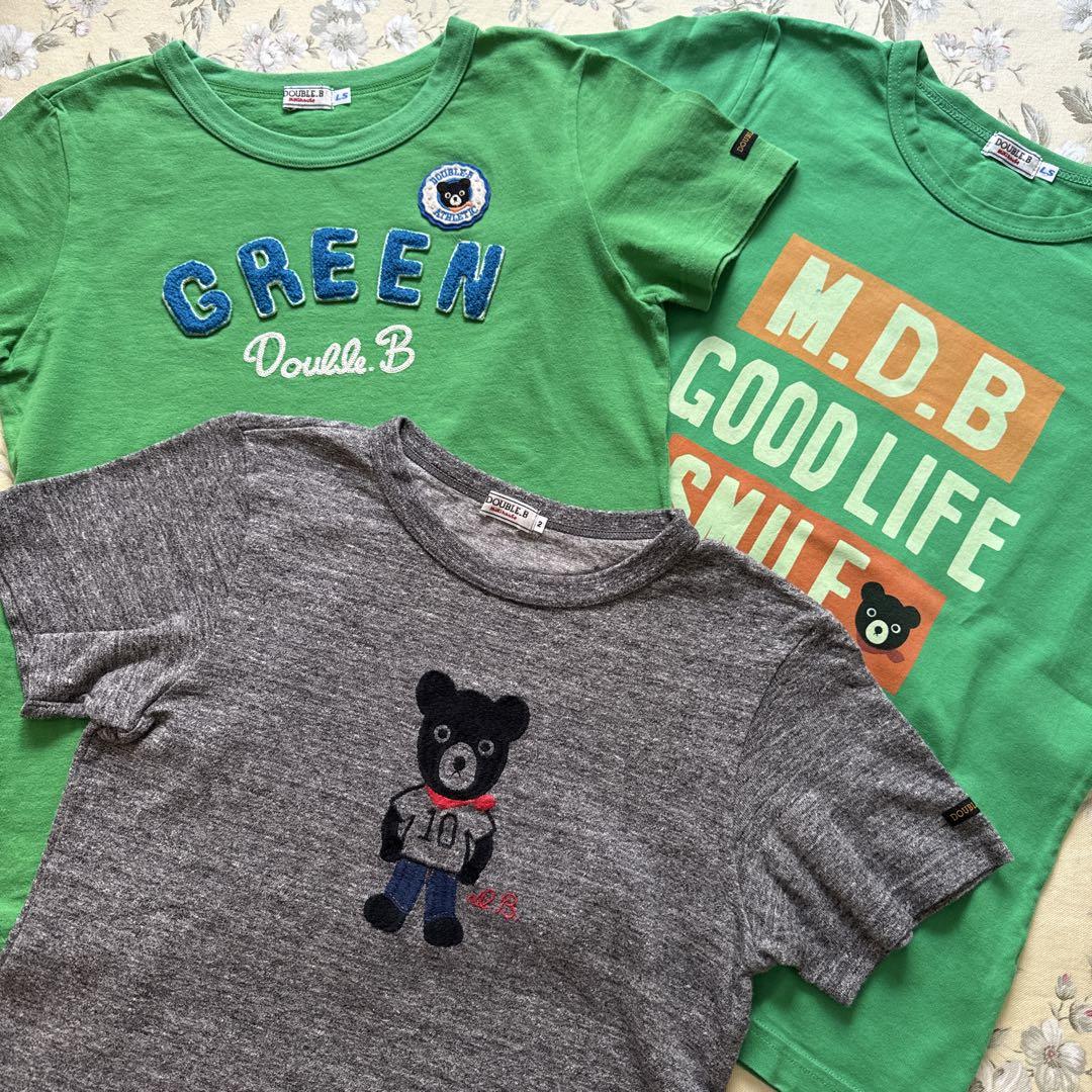 Double.B Tシャツ 3枚セット