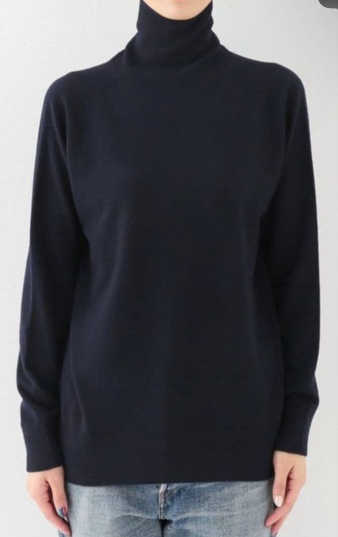 美品 DeuxiemeClasse CHESS ウールタートルネックプルオーバー - メルカリ