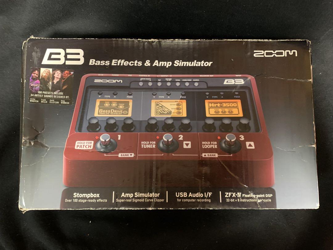 zoom ベースエフェクター B3