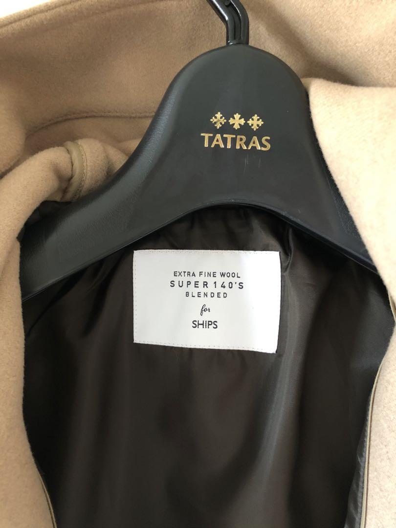 【美品】SHIPS EXTRA FINE WOOL ダッフルコート