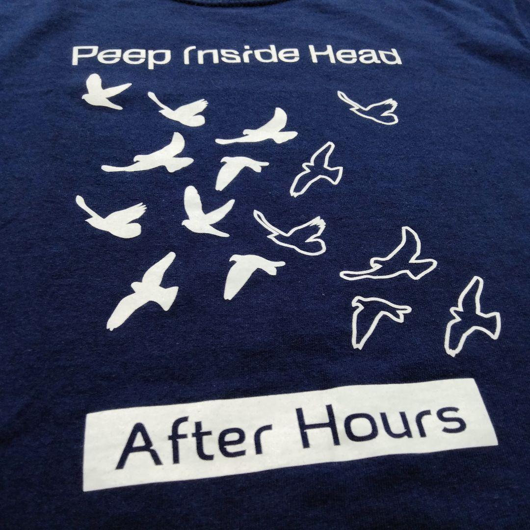 peep inside head ロゴTシャツ ライトイエロー 柴田ひかり 柴田ひかり Peep Inside Head Tシャツ ピープインサイドヘッド