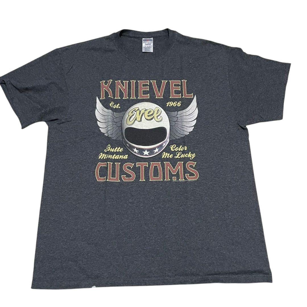 【00S 希少 Evel Knievel イーベル・クニーベル Tシャツ】