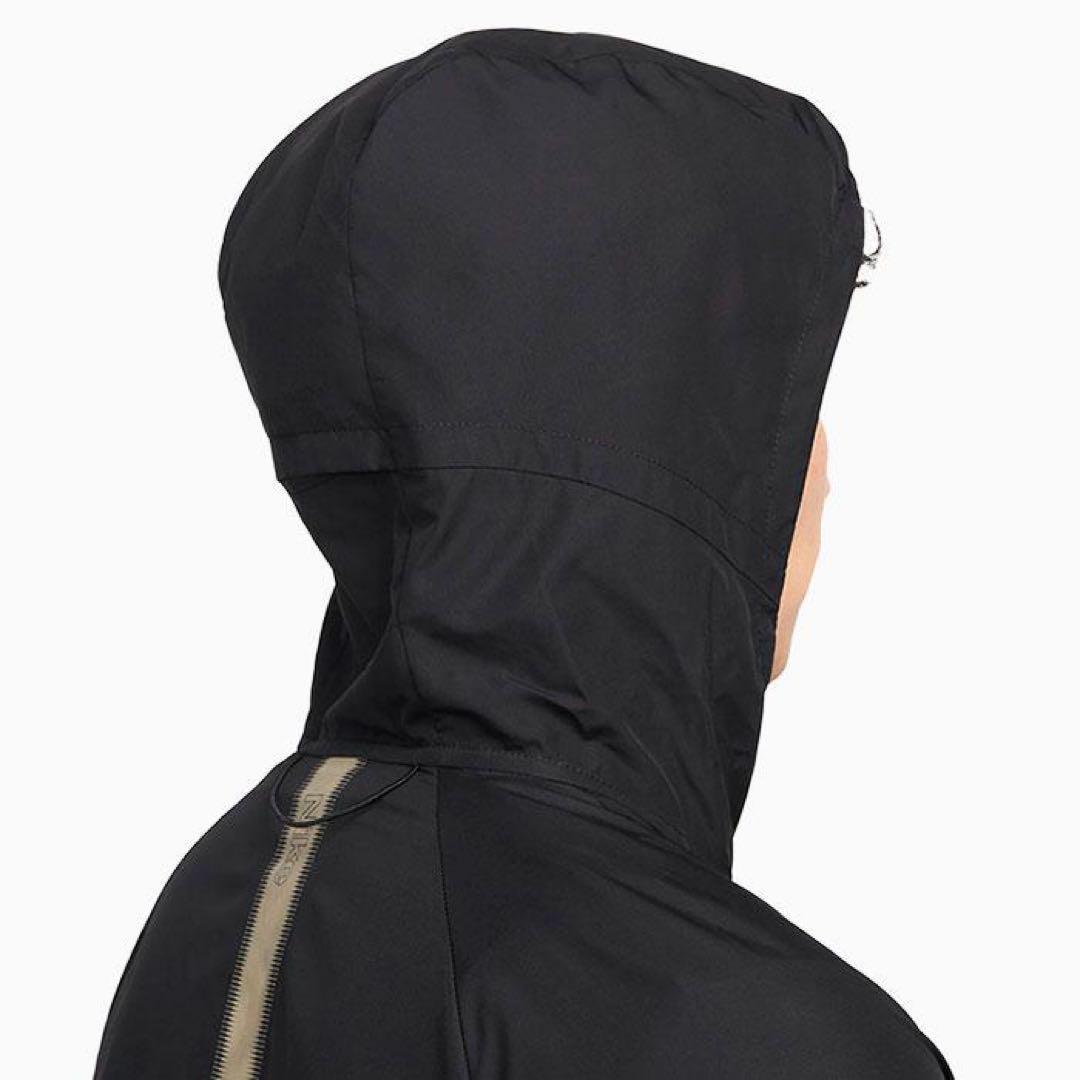 M 新品 ナイキ レペル ランニングジャケット マイー 撥水 メンズ 黒 ラン