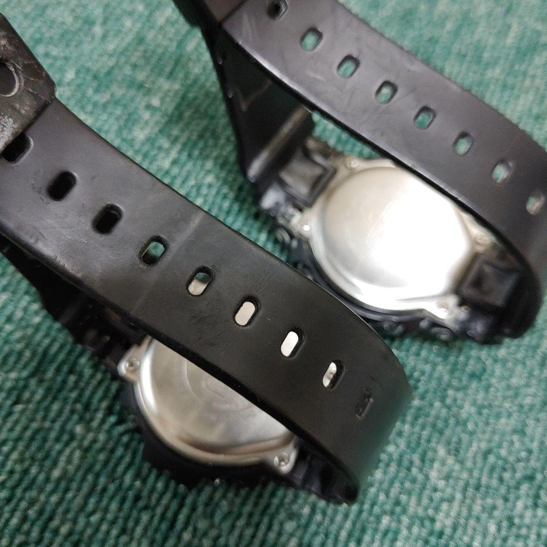 ０１０ ジャンク不良品 CASIO G-SHOCK デジタル腕時計 2点セット