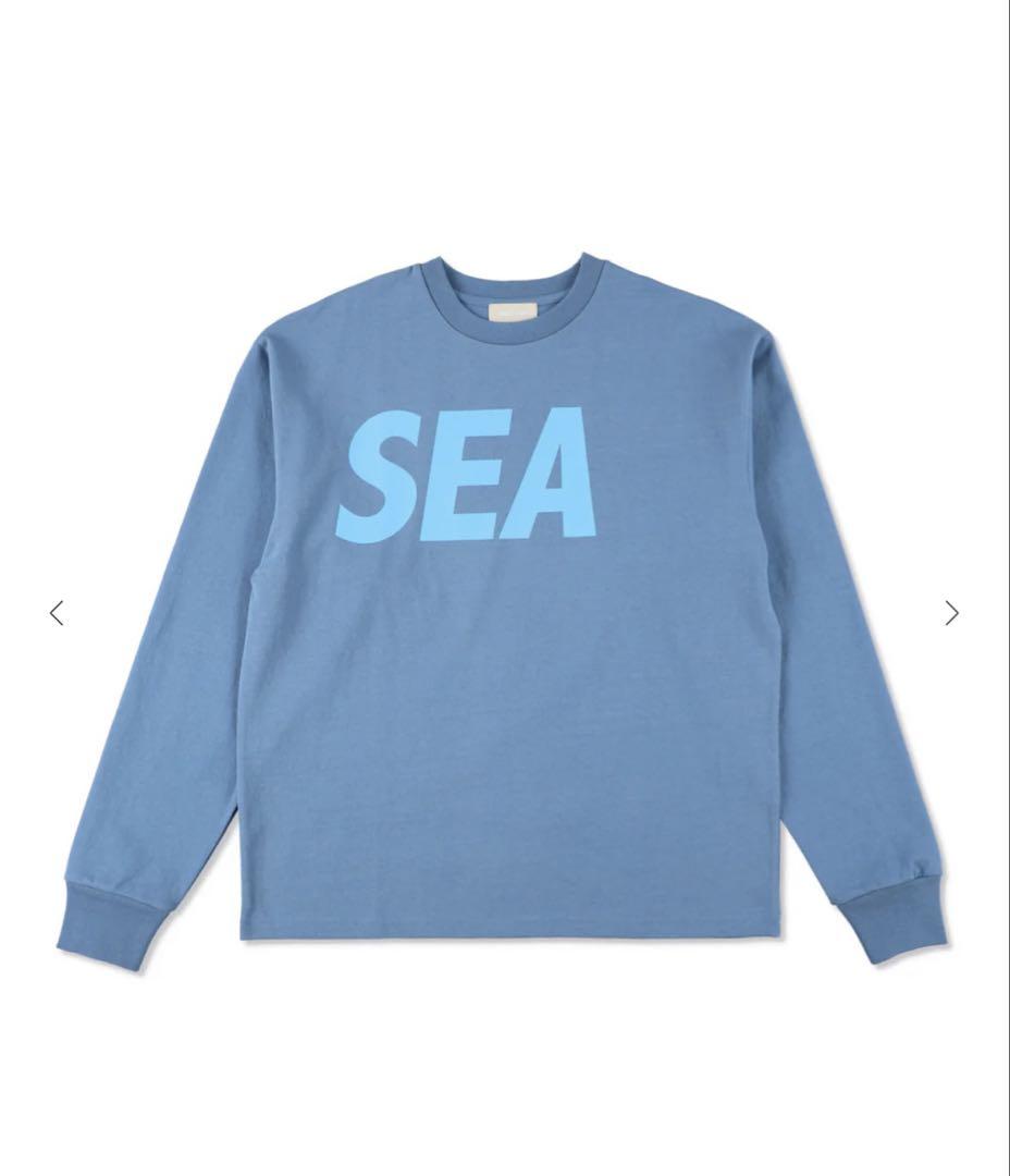 ウィンダンシー ロングスリーブ Tシャツ Tシャツ SEA 長袖 ロンT トップス