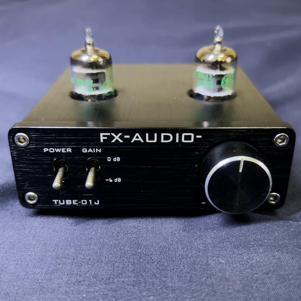 新品入荷 TUBE-01J FX-AUDIO GE5654W/アダプタ/ラインケーブル付き メルカリ - アンプ