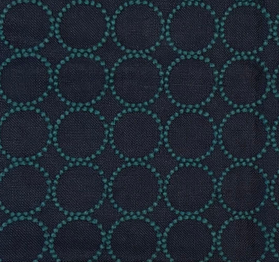 ミナペルホネン　タンバリン布地　ネイビー