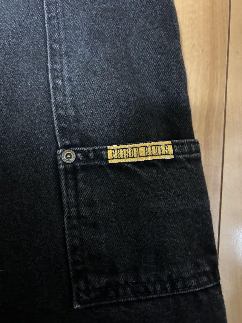 PRISTINE ブラックデニムパンツ