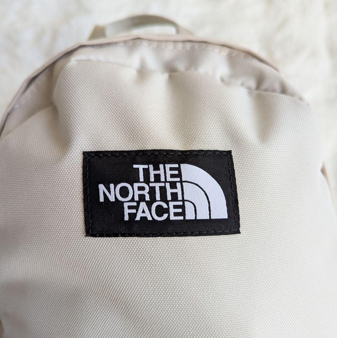 【極美品】韓国THE NORTH FACE バックパック クリーム/オレンジ
