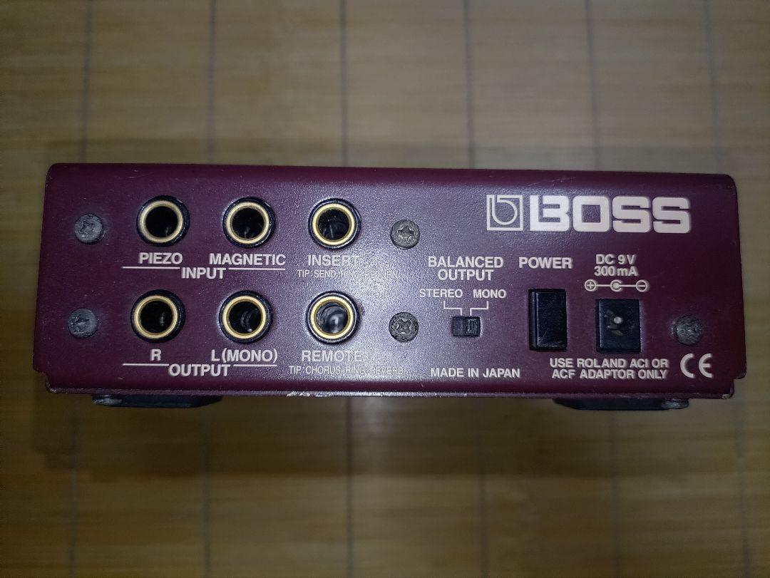 BOSS AD-5 アコースティック楽器プロセッサー