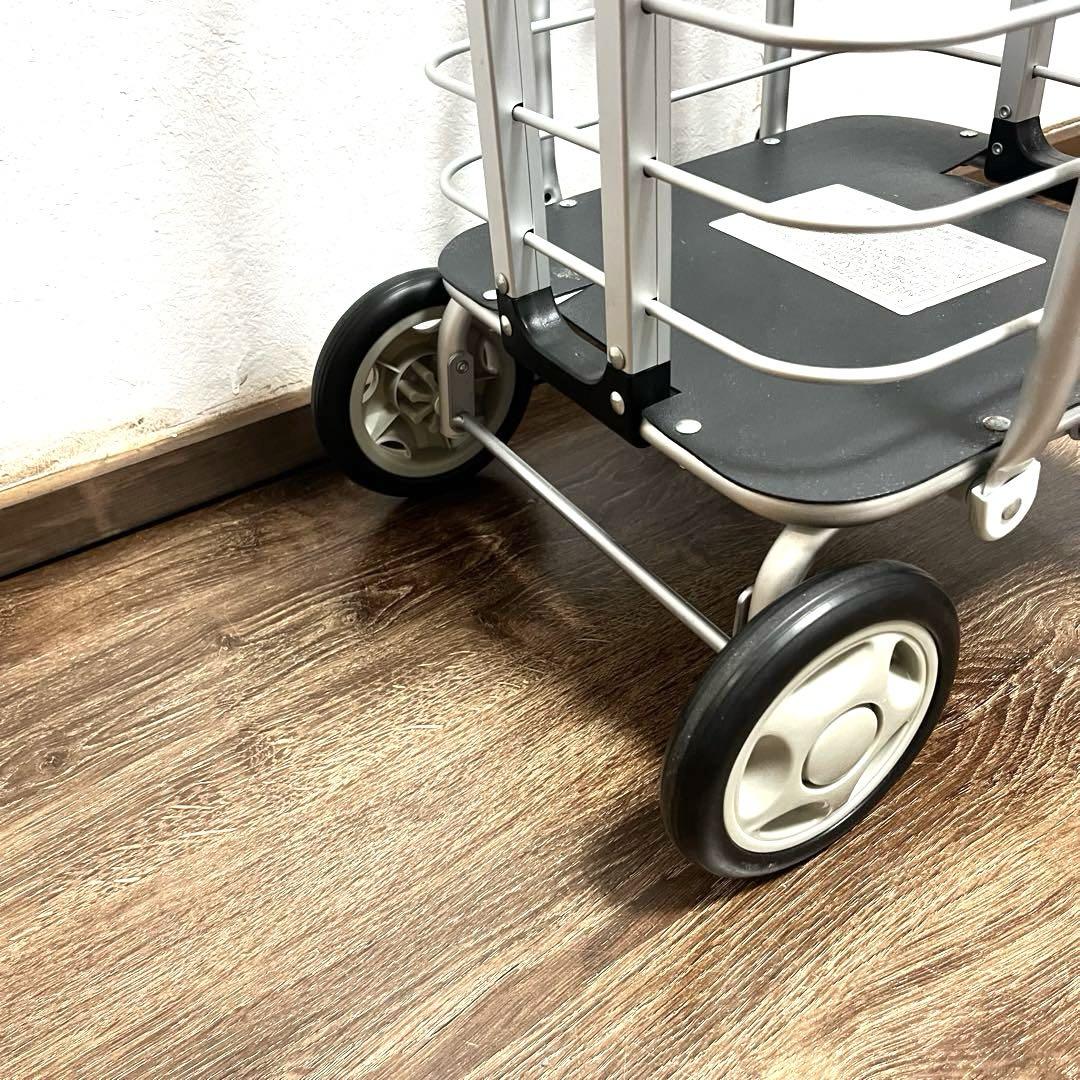 須恵廣工業　シルバーカー アルミワゴン ショッピングカート