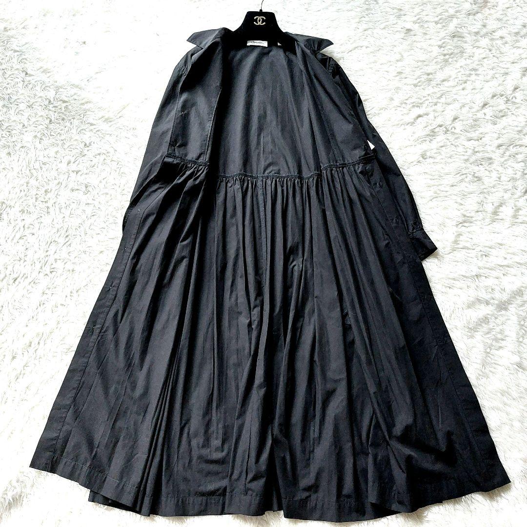 新品タグ付き✨ジムフレックス　シャツワンピース　ゆったりサイズ　ロング　黒　14