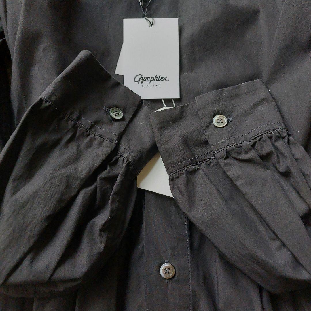 新品タグ付き✨ジムフレックス　シャツワンピース　ゆったりサイズ　ロング　黒　14
