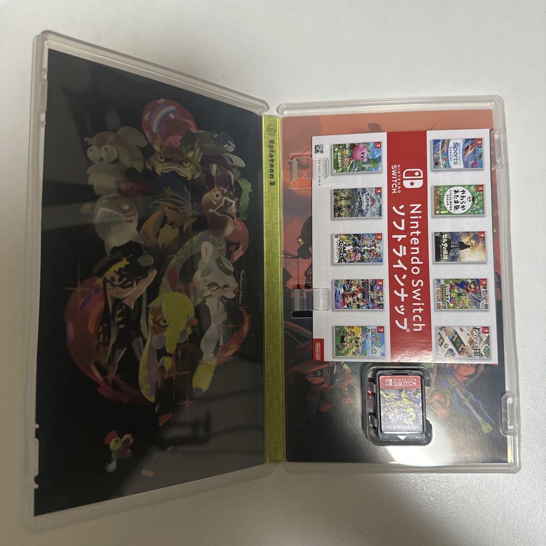 Nintendo Switchソフト スプラトゥーン3 ポケモンシールド