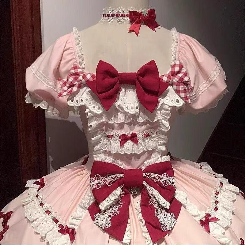 ゴスロリ・ロリータドレス アイドル服 打歌服 プリンセスドレス コスプレ衣装