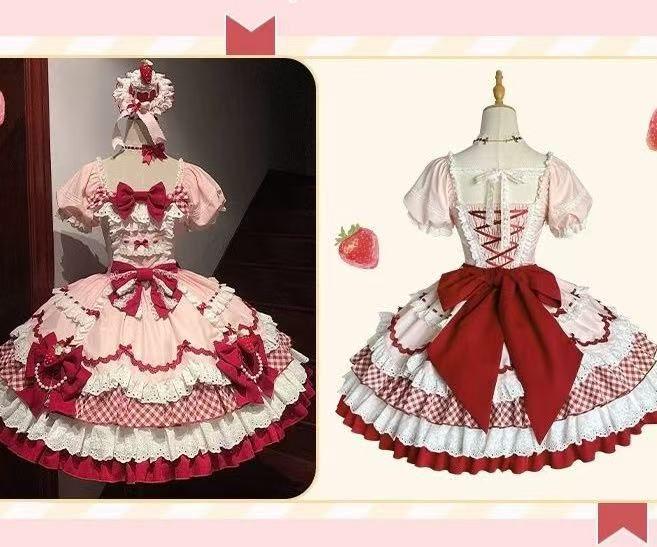 ゴスロリ・ロリータドレス アイドル服 打歌服 プリンセスドレス コスプレ衣装