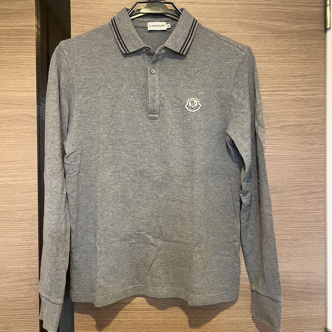 MONCLER グレー ポロシャツ サイズ2