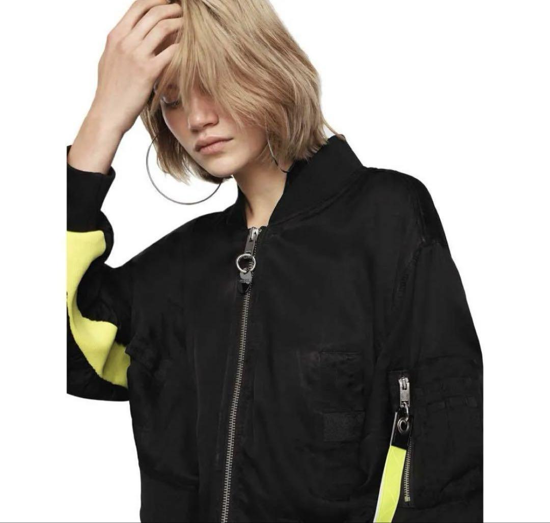 diesel MA-1風　ブルゾン　Sサイズ