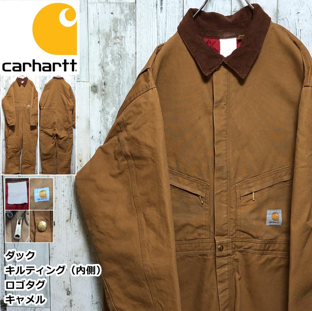 Carhartt カーハート ダック 内側キルティング オールインワン つなぎ